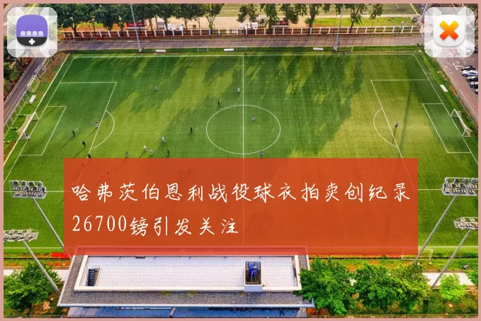 哈弗茨伯恩利战役球衣拍卖创纪录26700镑引发关注